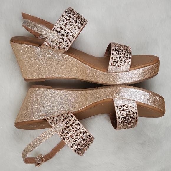 Top Moda Desire1 Champagne Size 9 NWT in Original Retail box - Picture 2 of 16